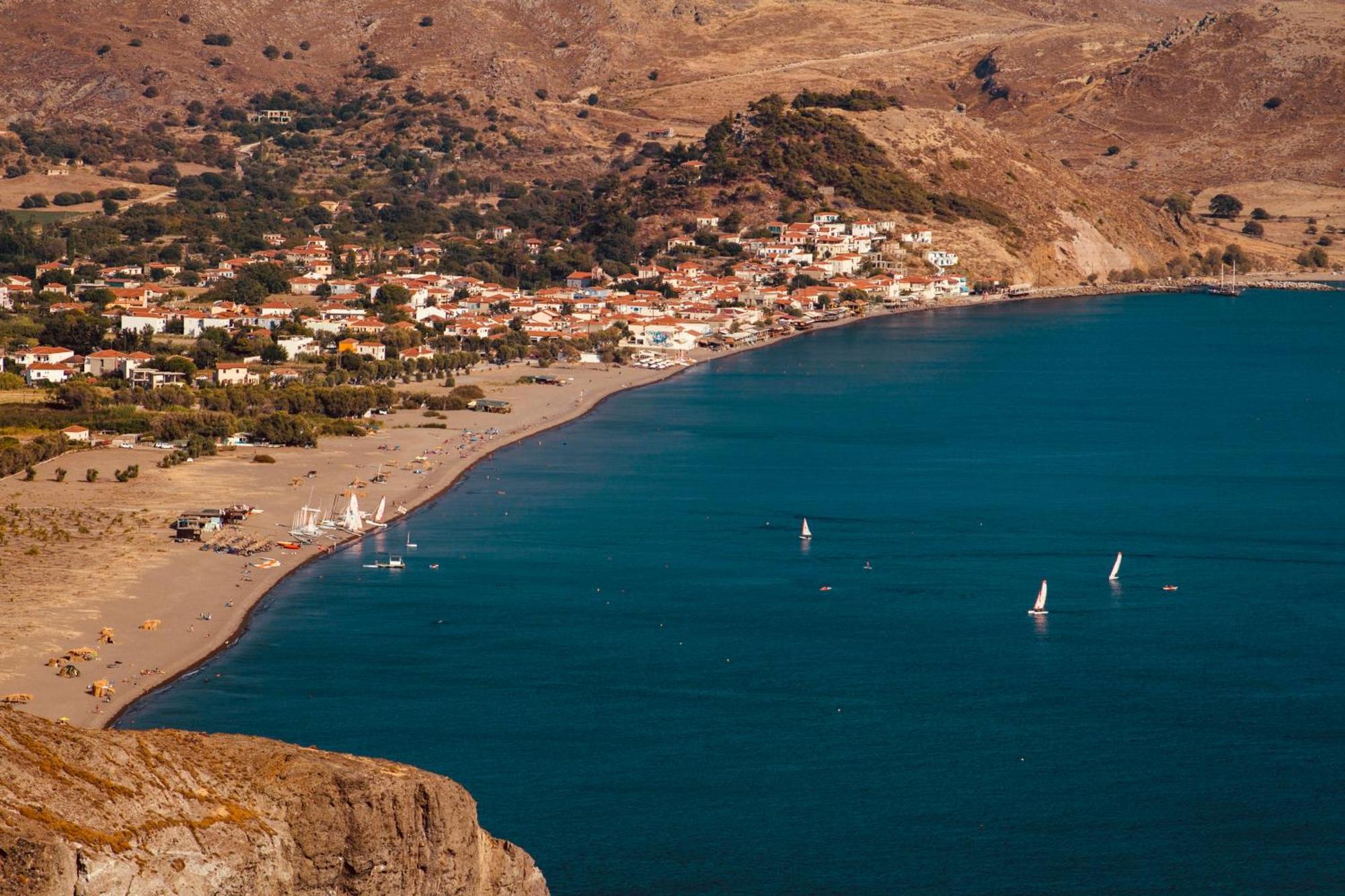 Eressian Lodgings, Skala Eressos Beach Esterno foto